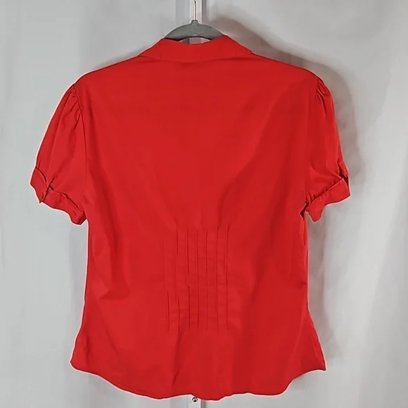 Red Zara Top Size Large - Picture 5 of 6